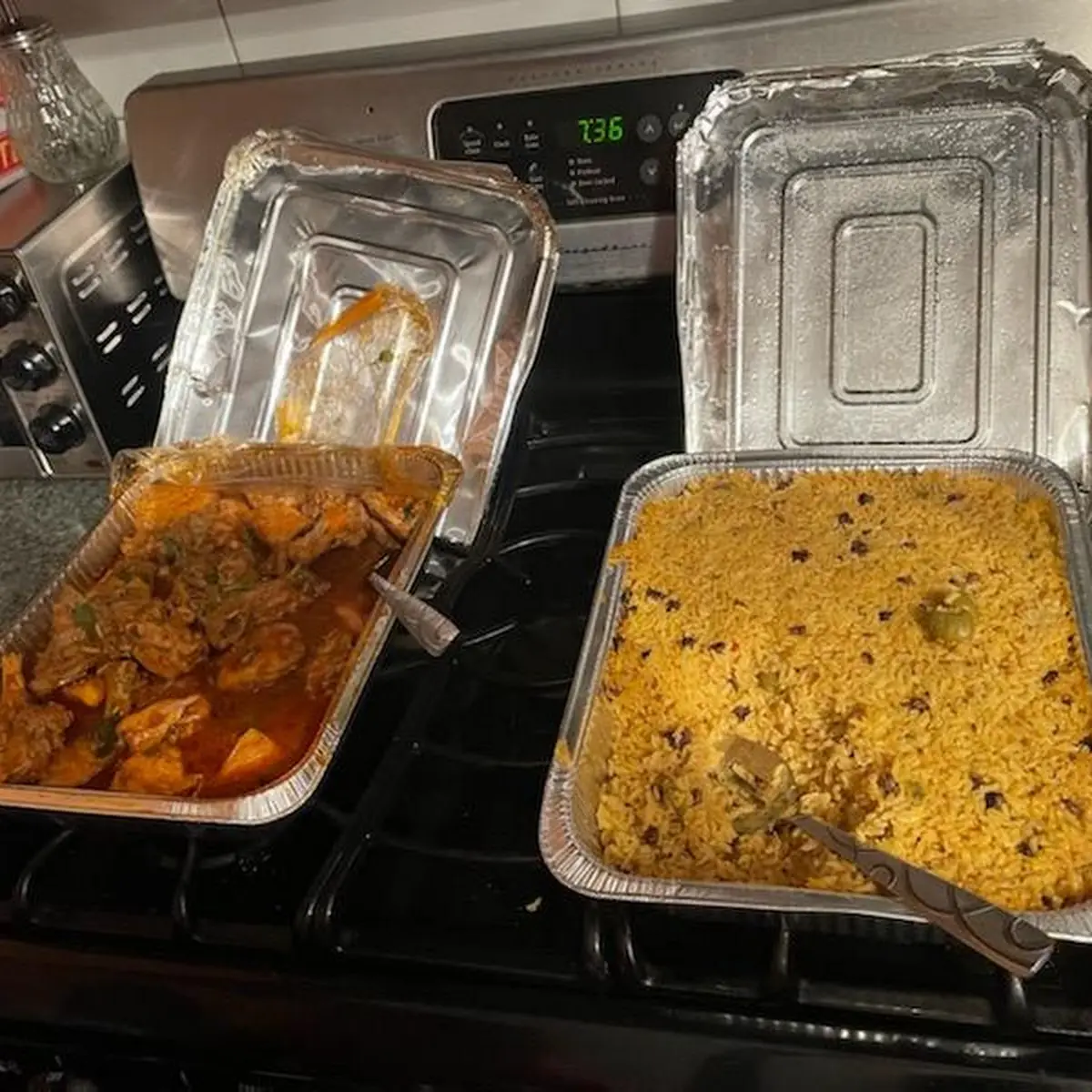 Arroz Carne Guisada Yellow Rice