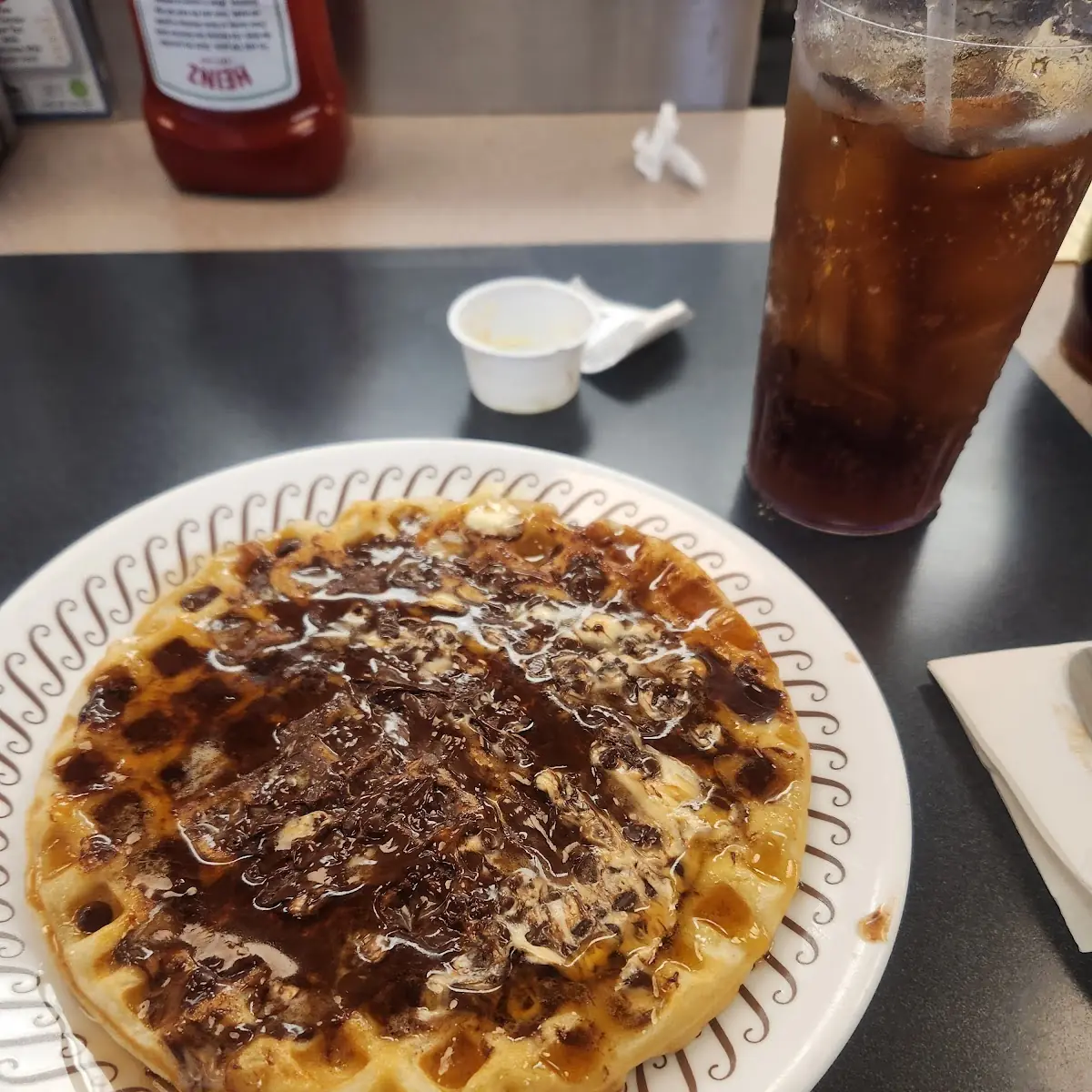 Pecan Chocolate Chip Waffle