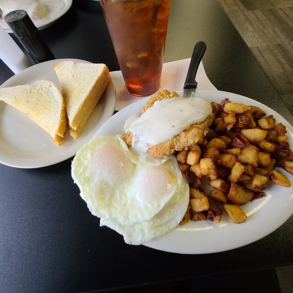 Chicken Fried Steak Breakfast