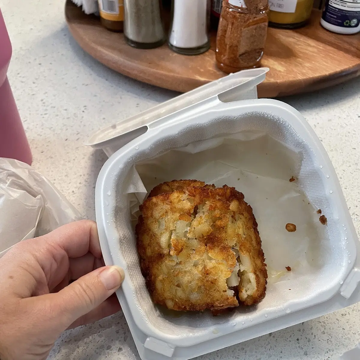 Greasy Small Hash Brown