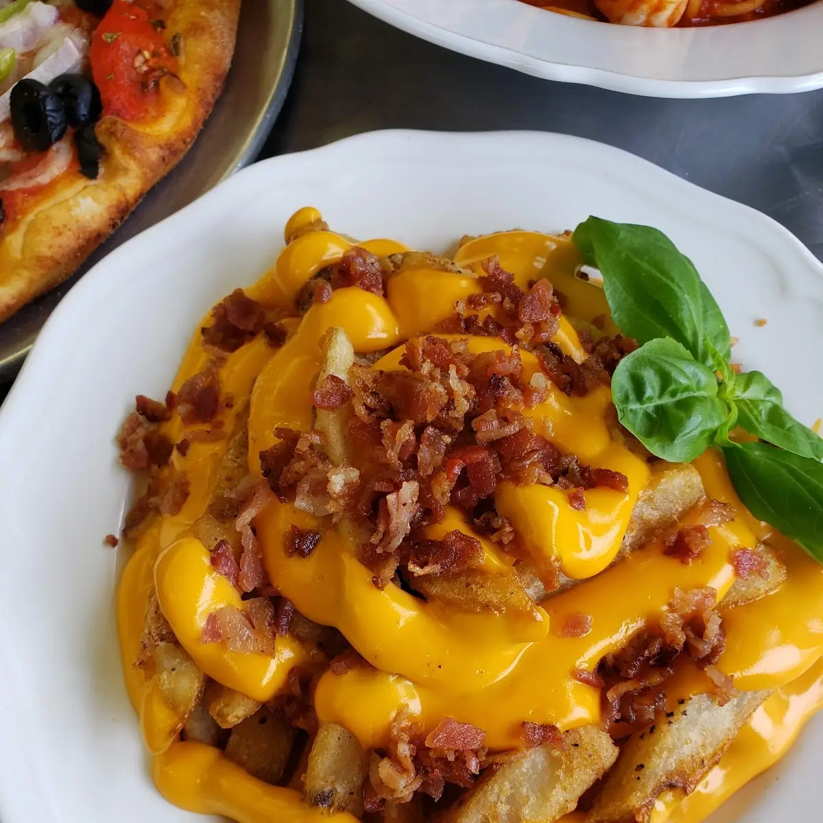Bacon Cheese Cheese Fries