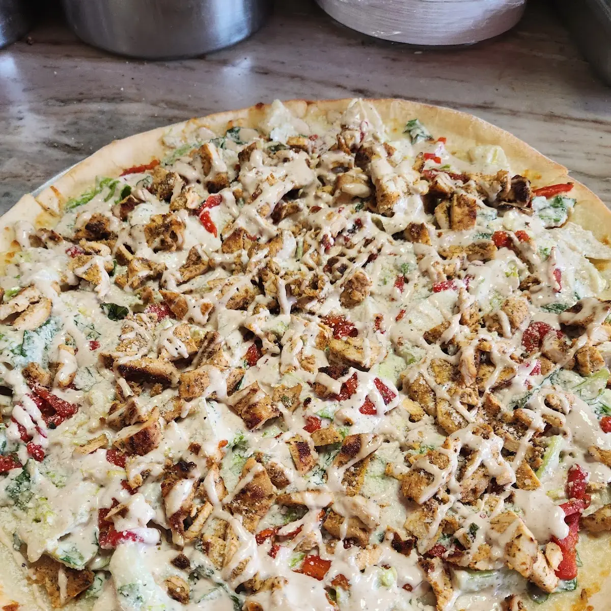 Grill Chicken Cesar Salad