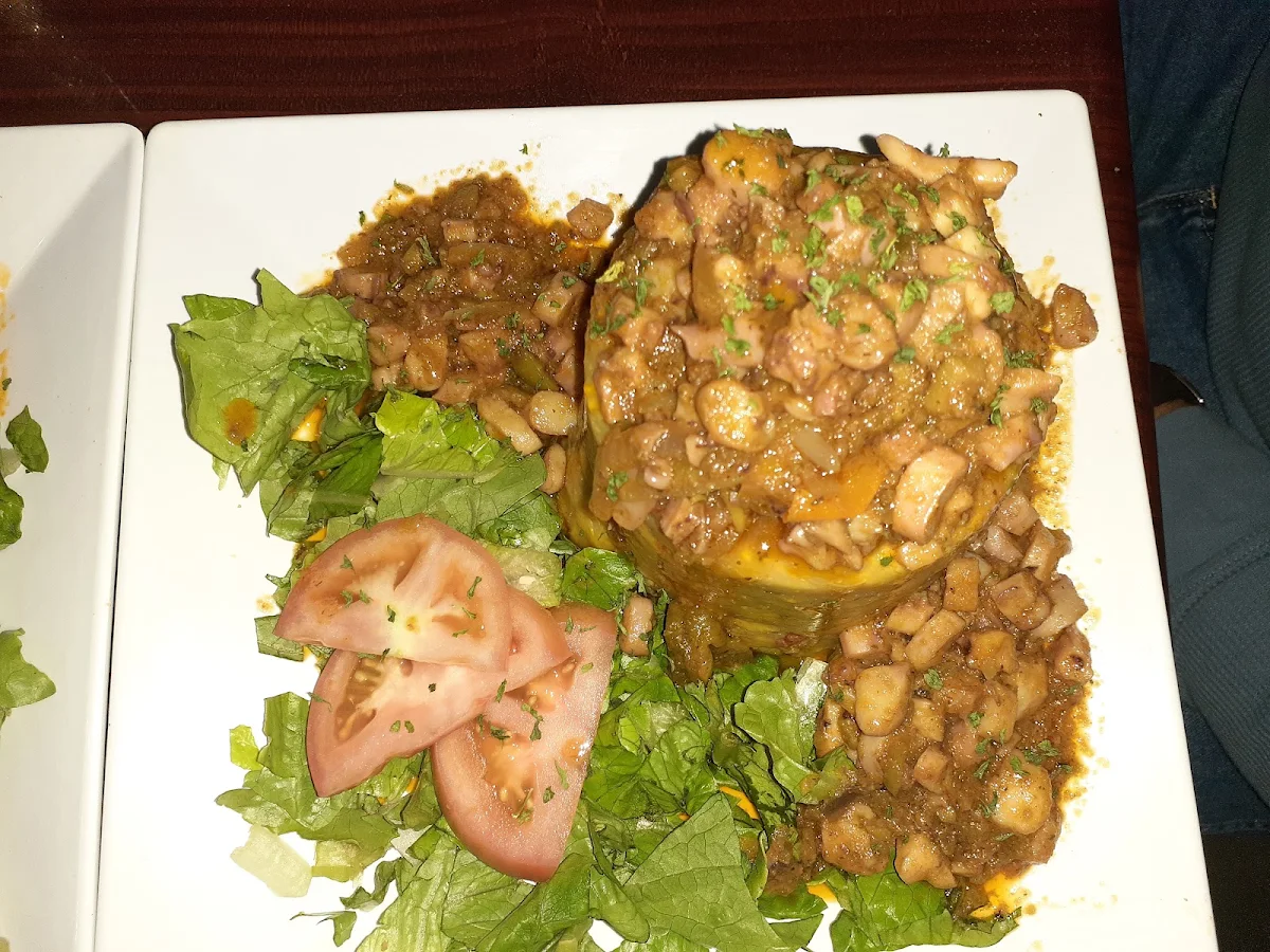 Mofongo Relleno de Pulpo