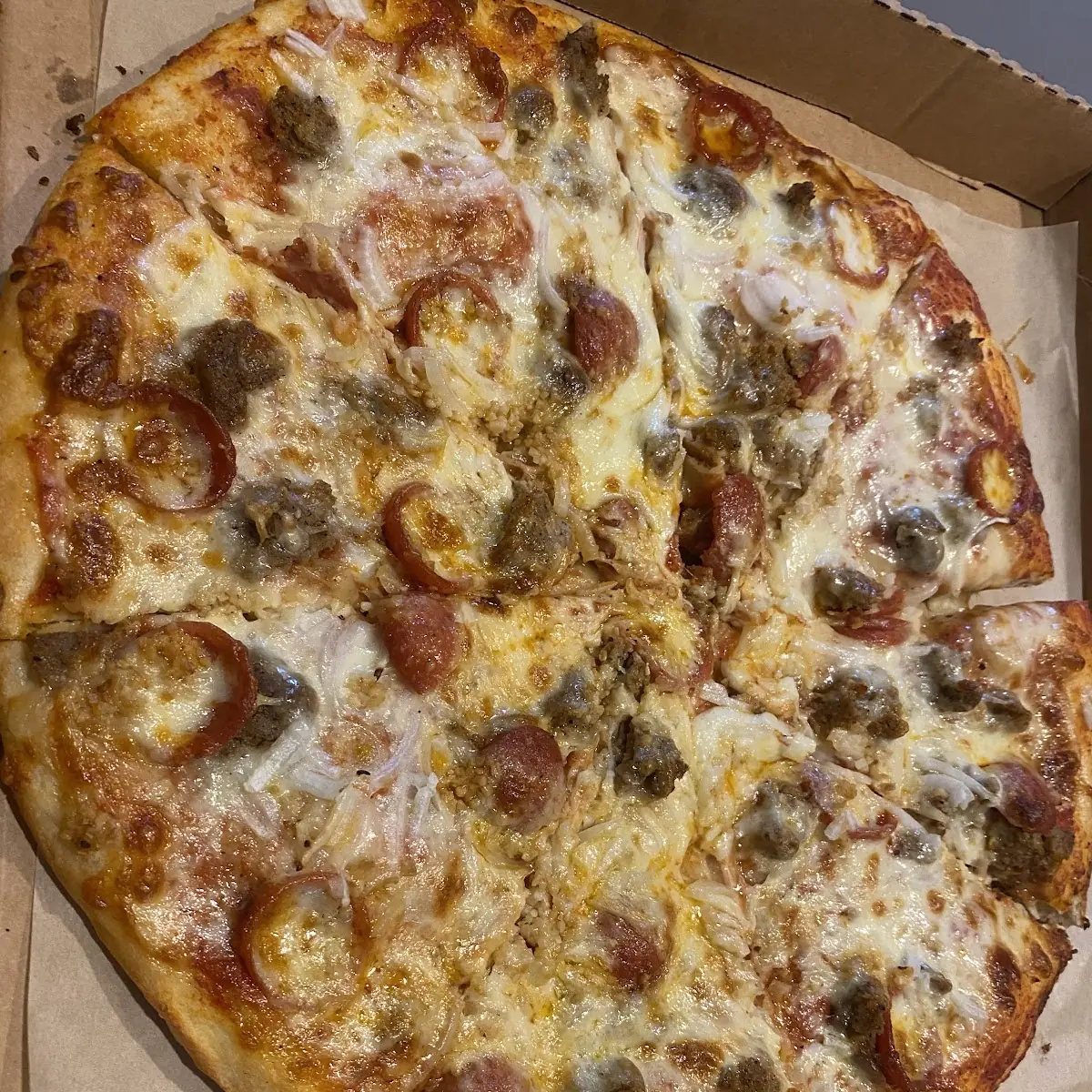 Sausage Pizza