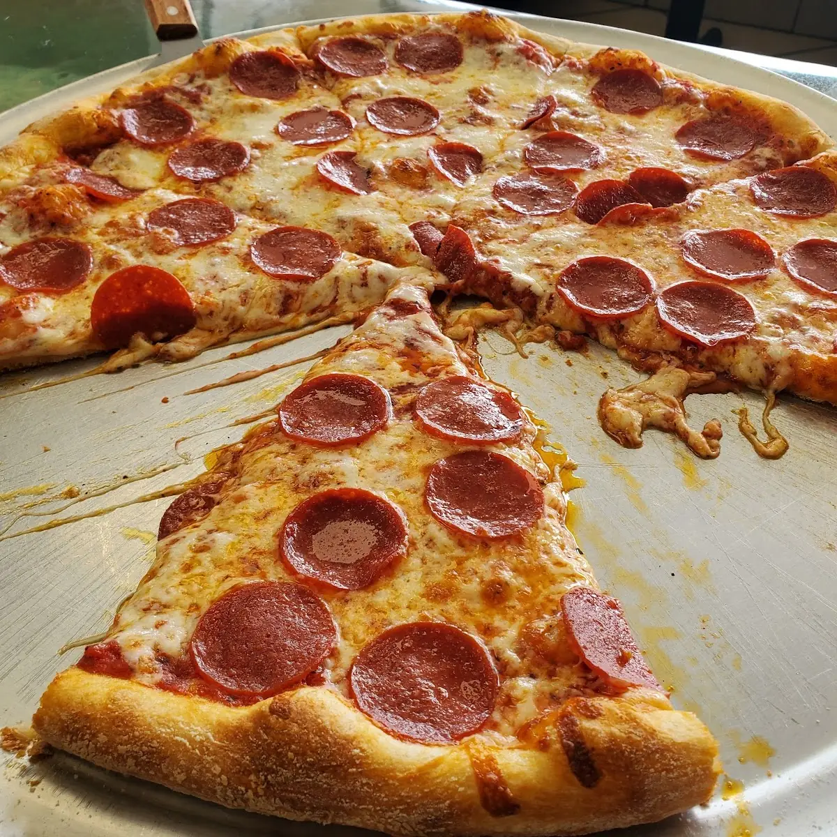 Two 1-Topping Pizza Slices Lunch Special