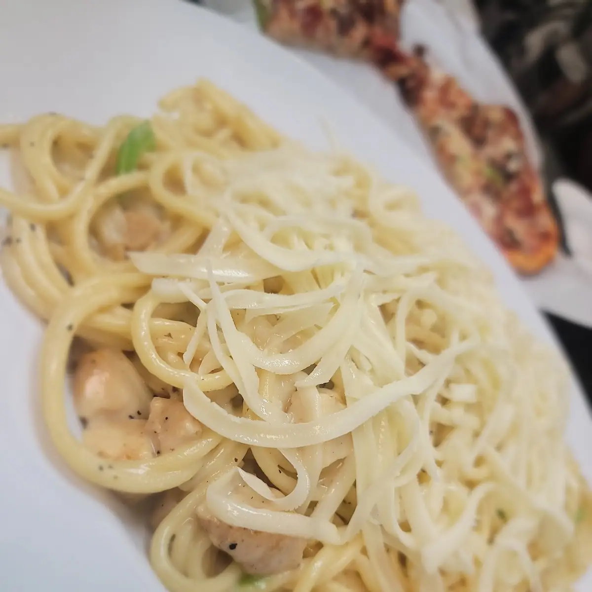 Pasta with Grilled Chicken