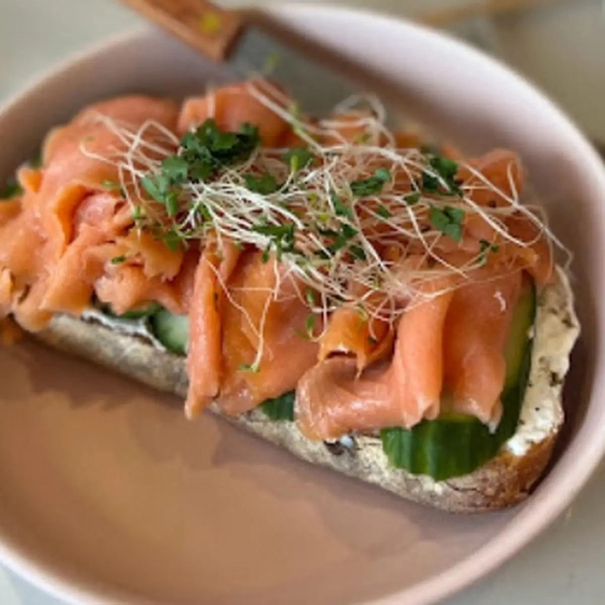 Smoked Salmon Omelette
