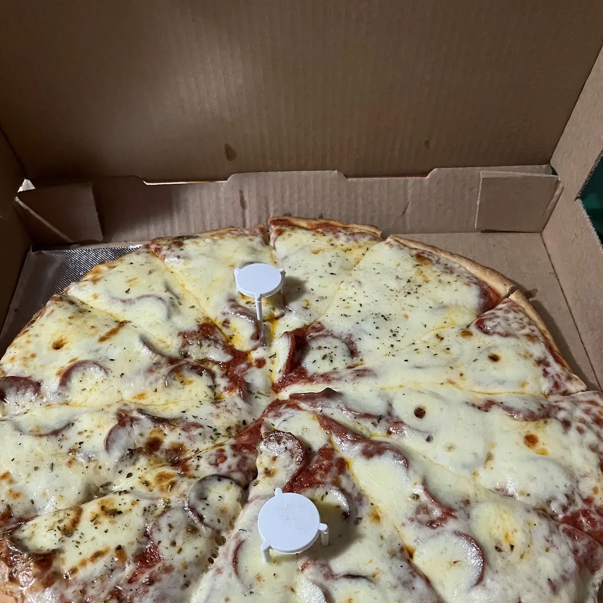 Pepperoni and Sausage Pizza