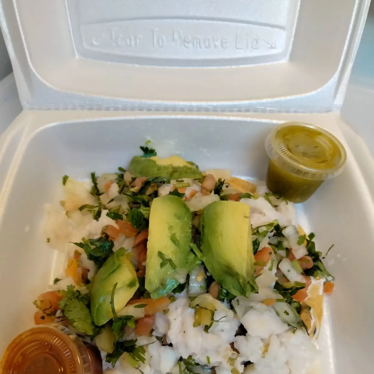 Ceviche Tostada