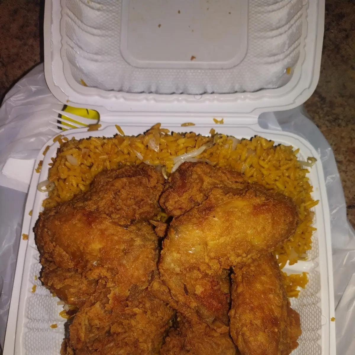 Chicken Wings Dinner