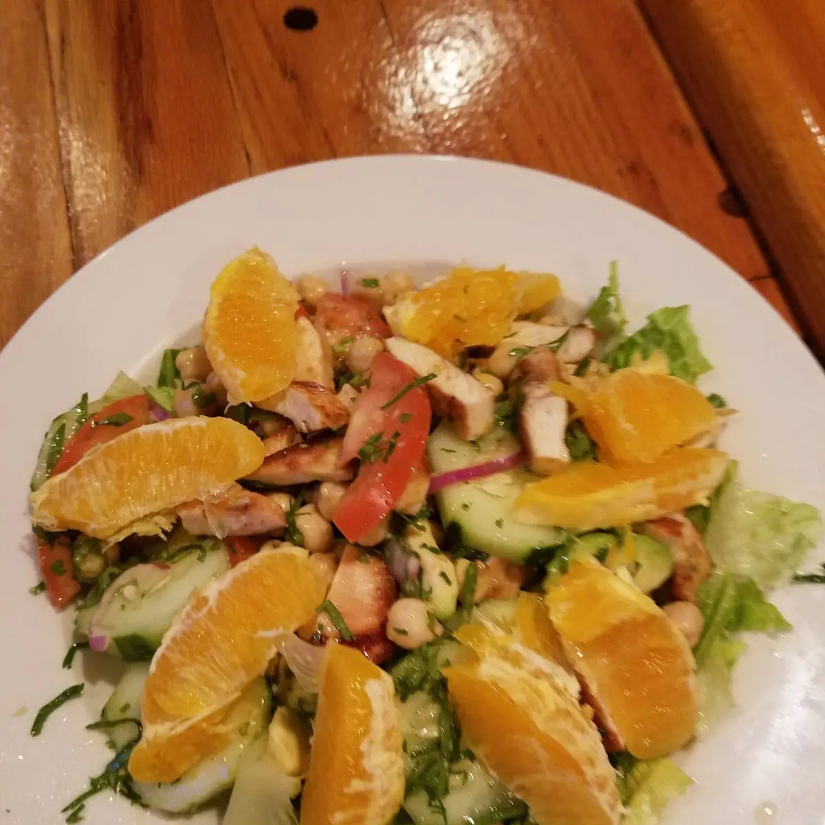 Orange and Chicken Salad