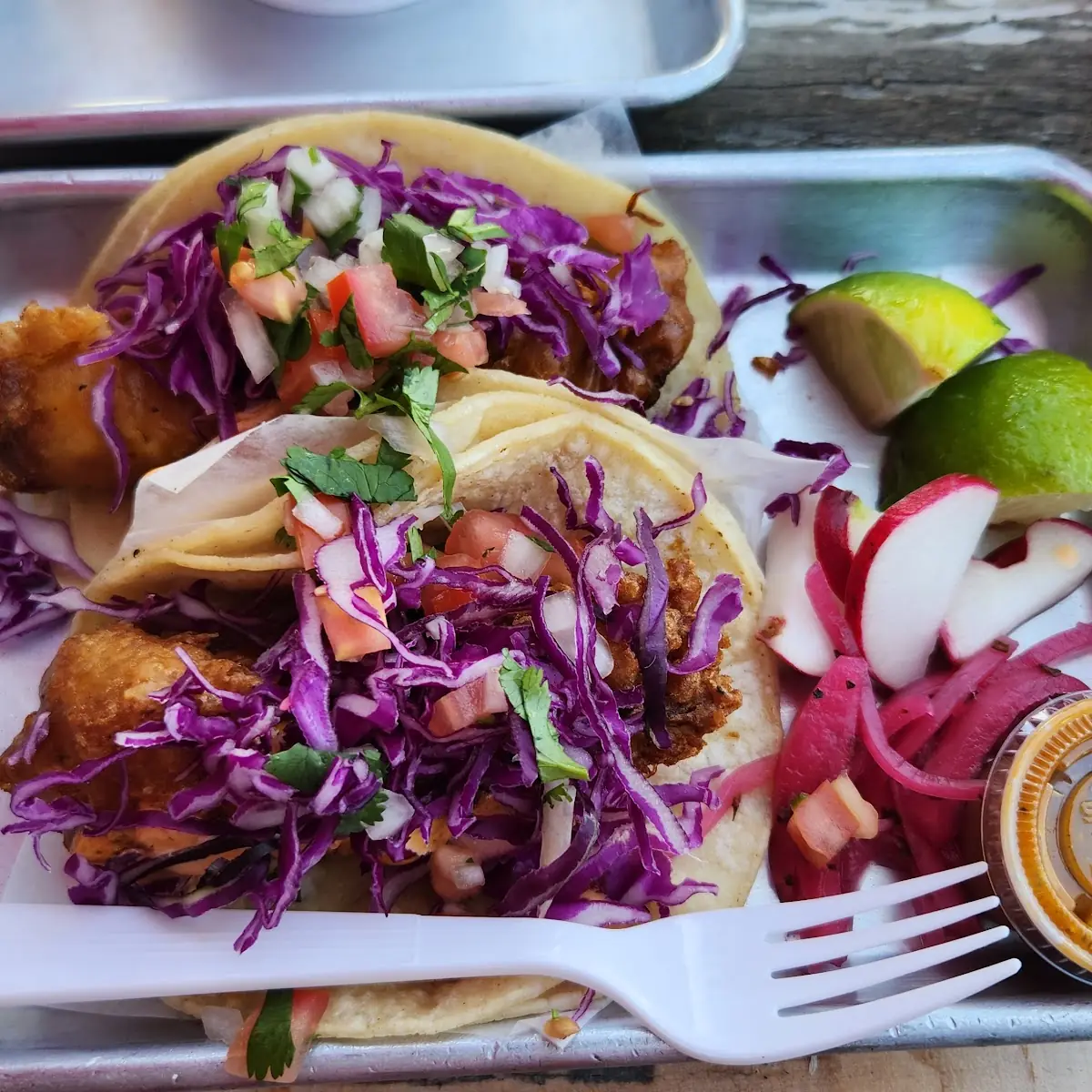 Beer Battered Fish Tacos