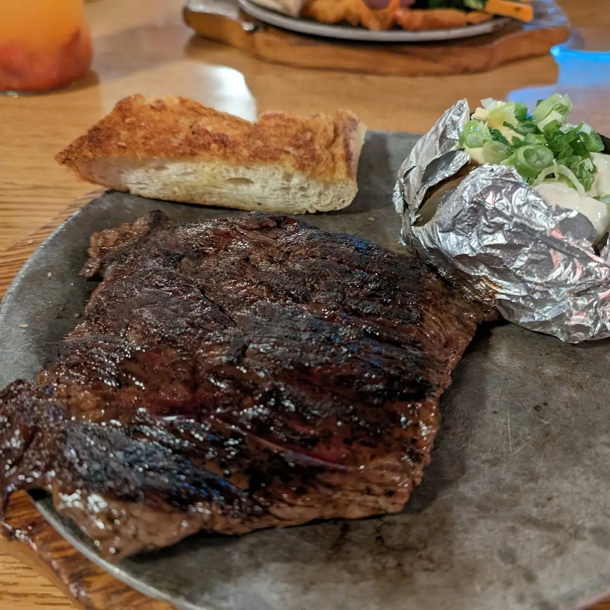 Rib-Eye Steak Dinner