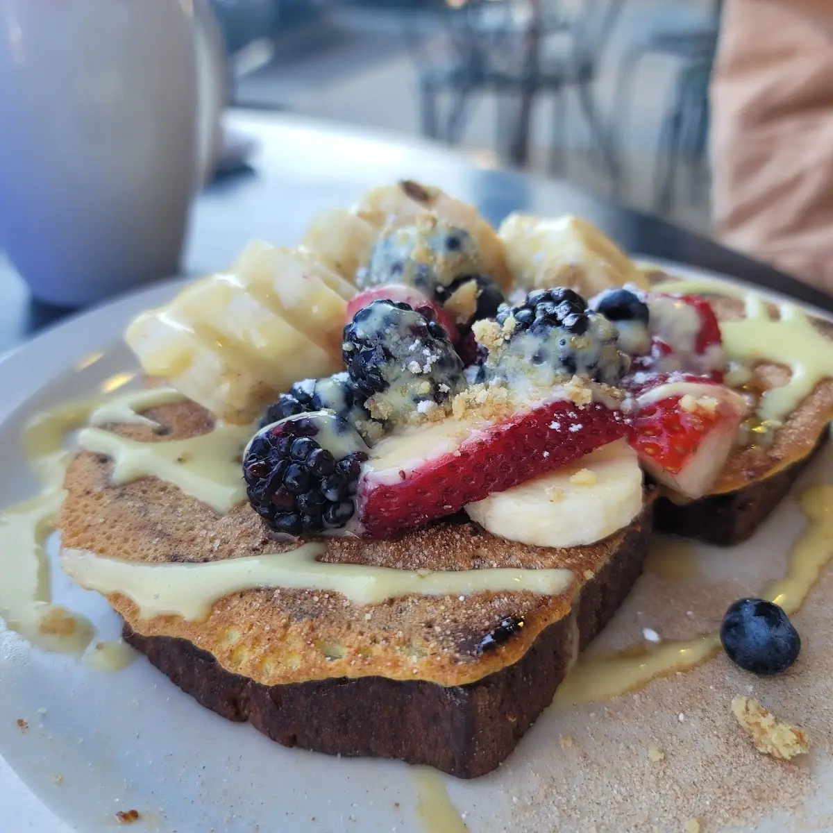 French Toast with Fruit Full Order