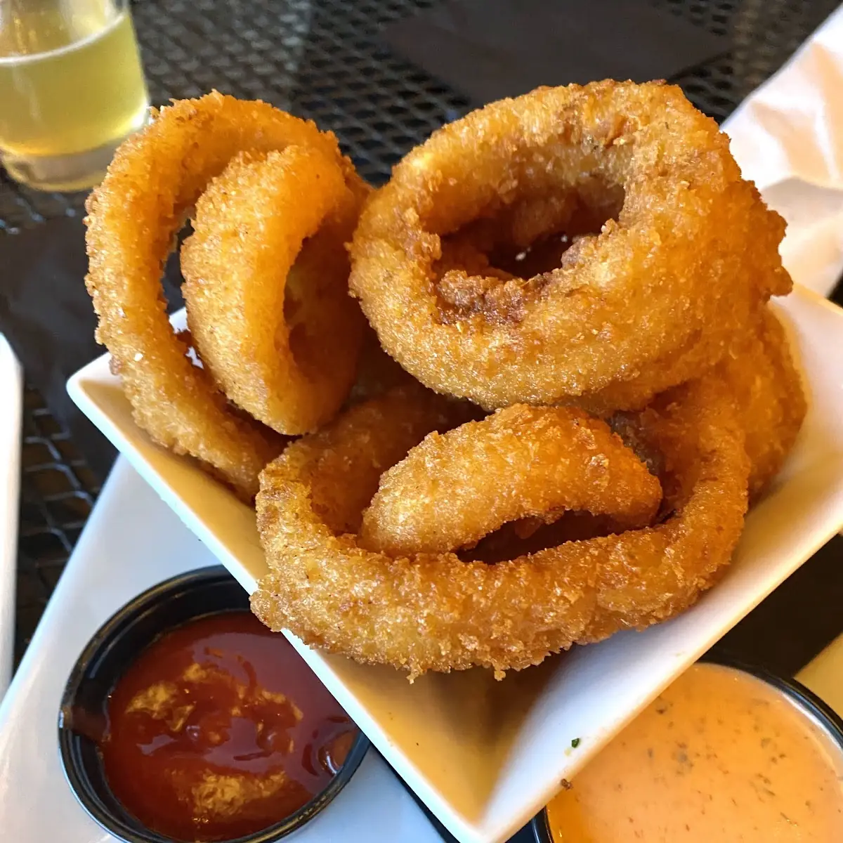 Panko Crusted Onion Rings