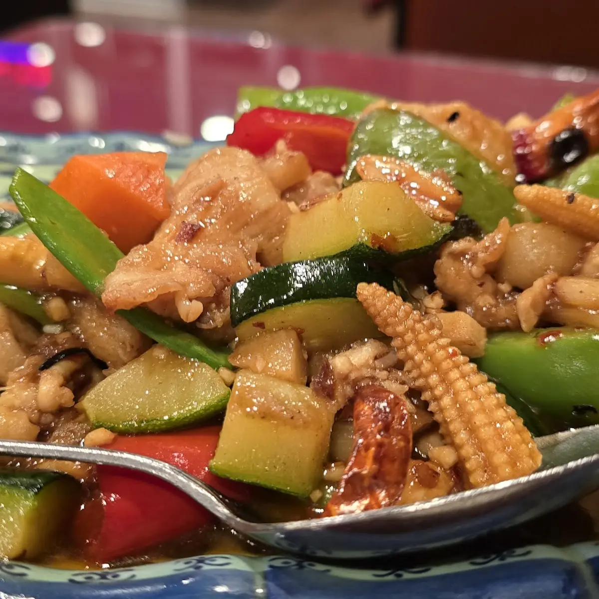 Kung Pao Vegetables Lunch