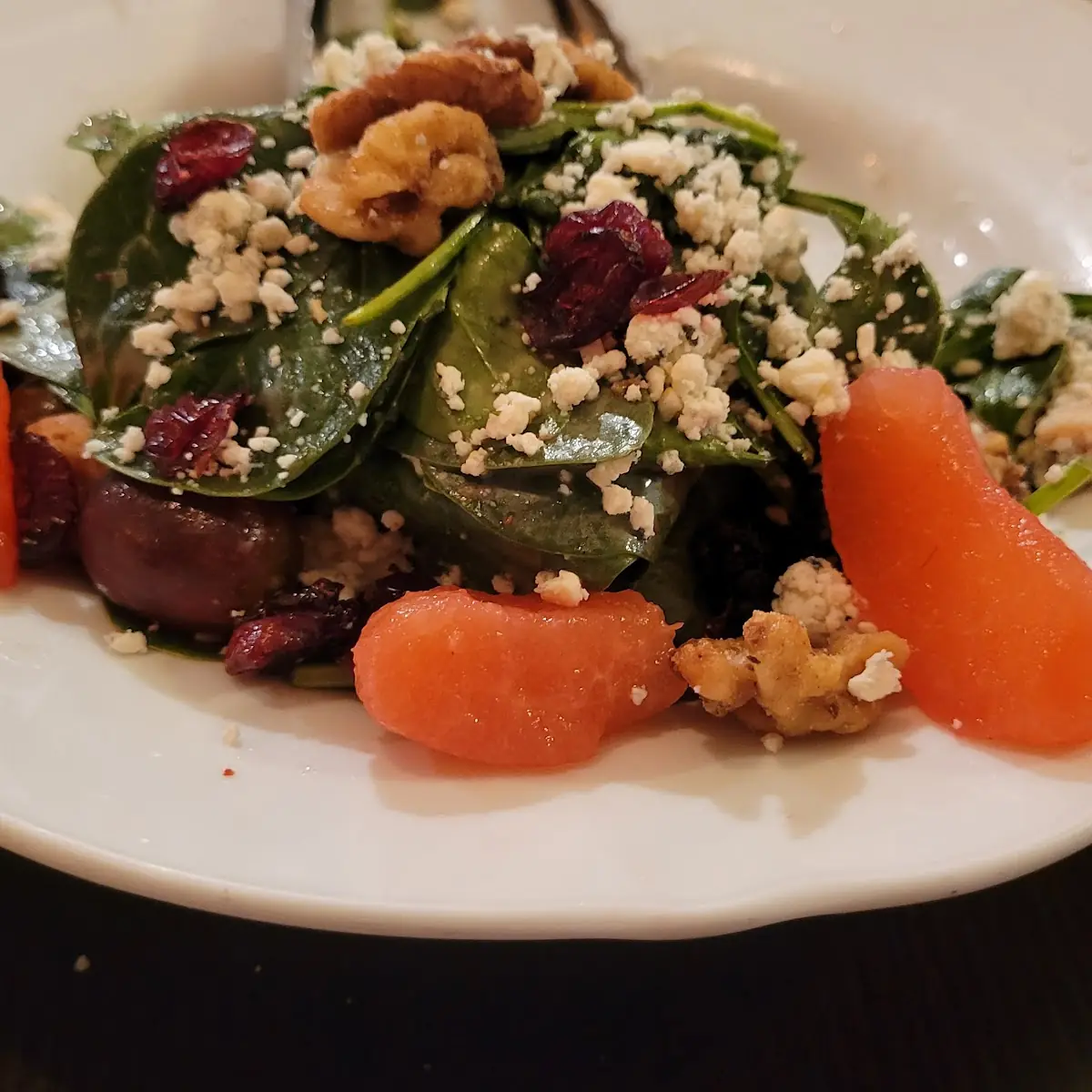 Poached Pear Salad