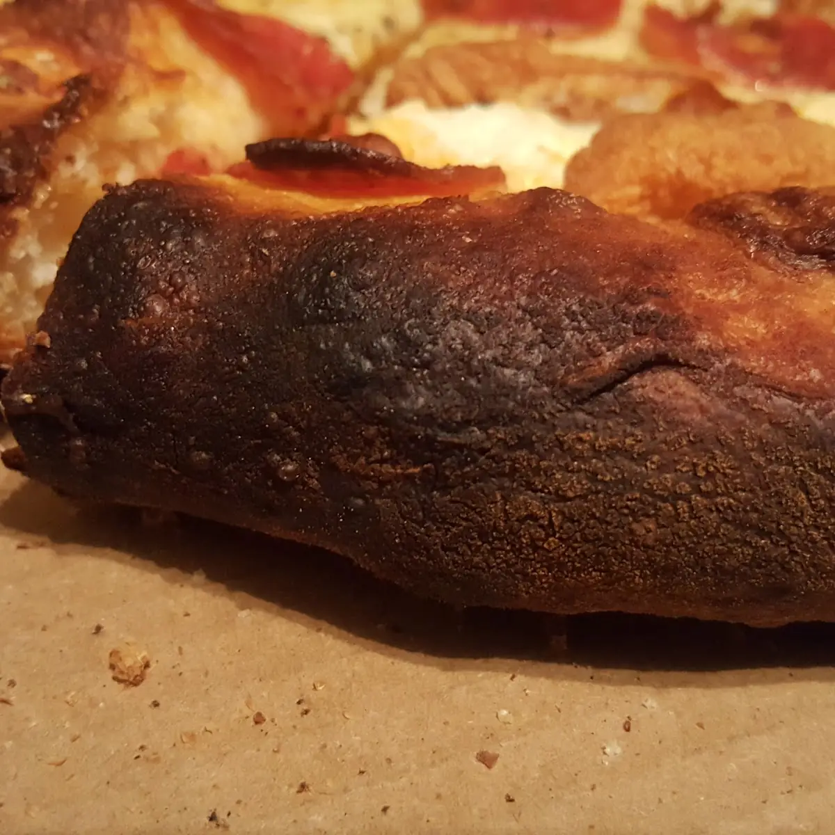 Burnt Pizza