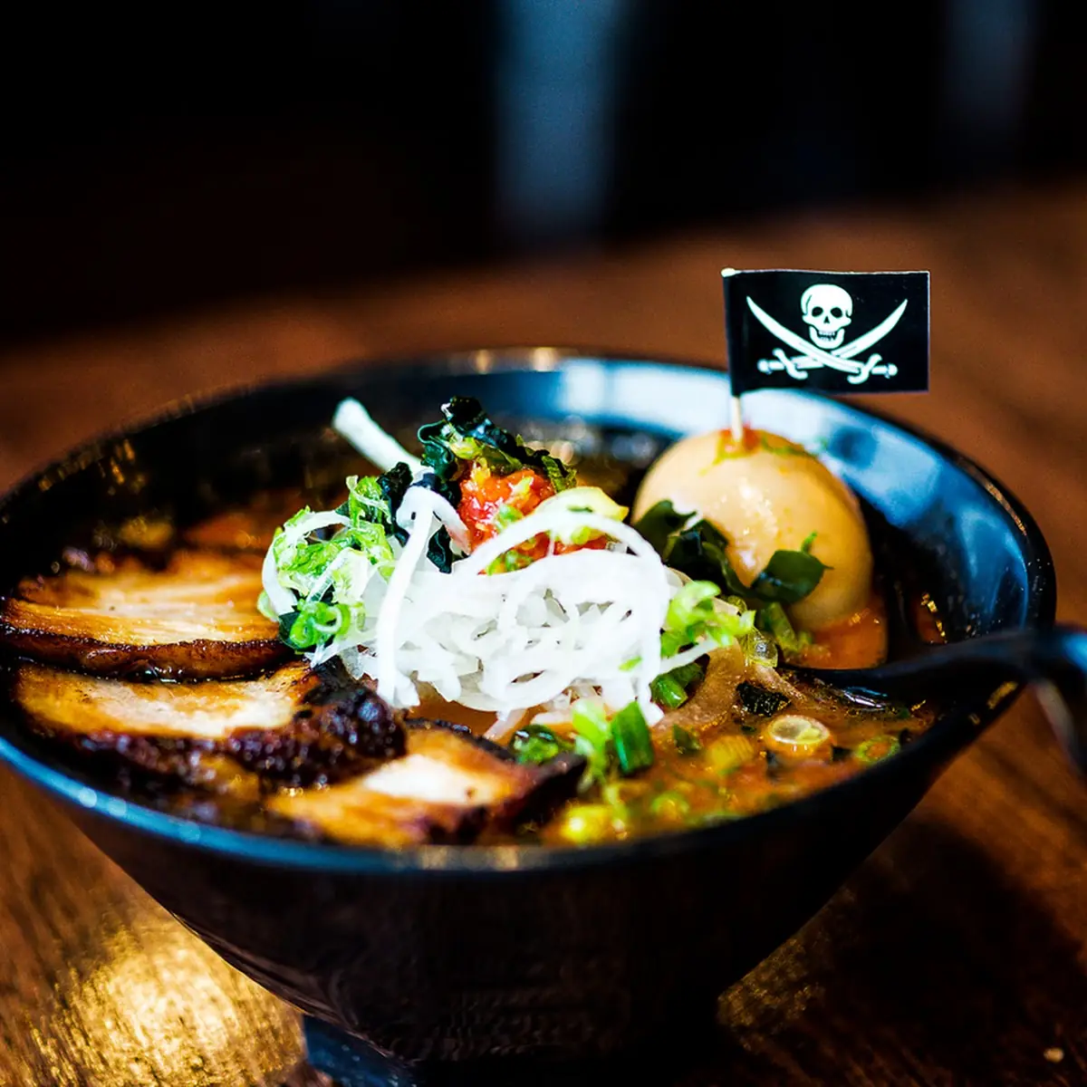 Black Tonkotsu Ramen