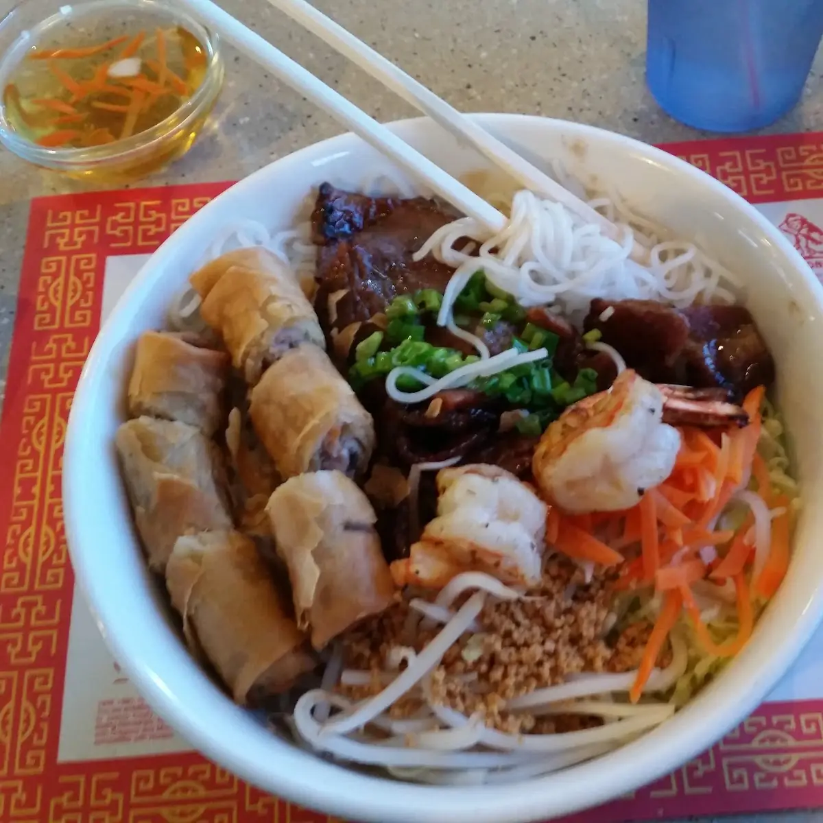 Shrimp and Egg Roll