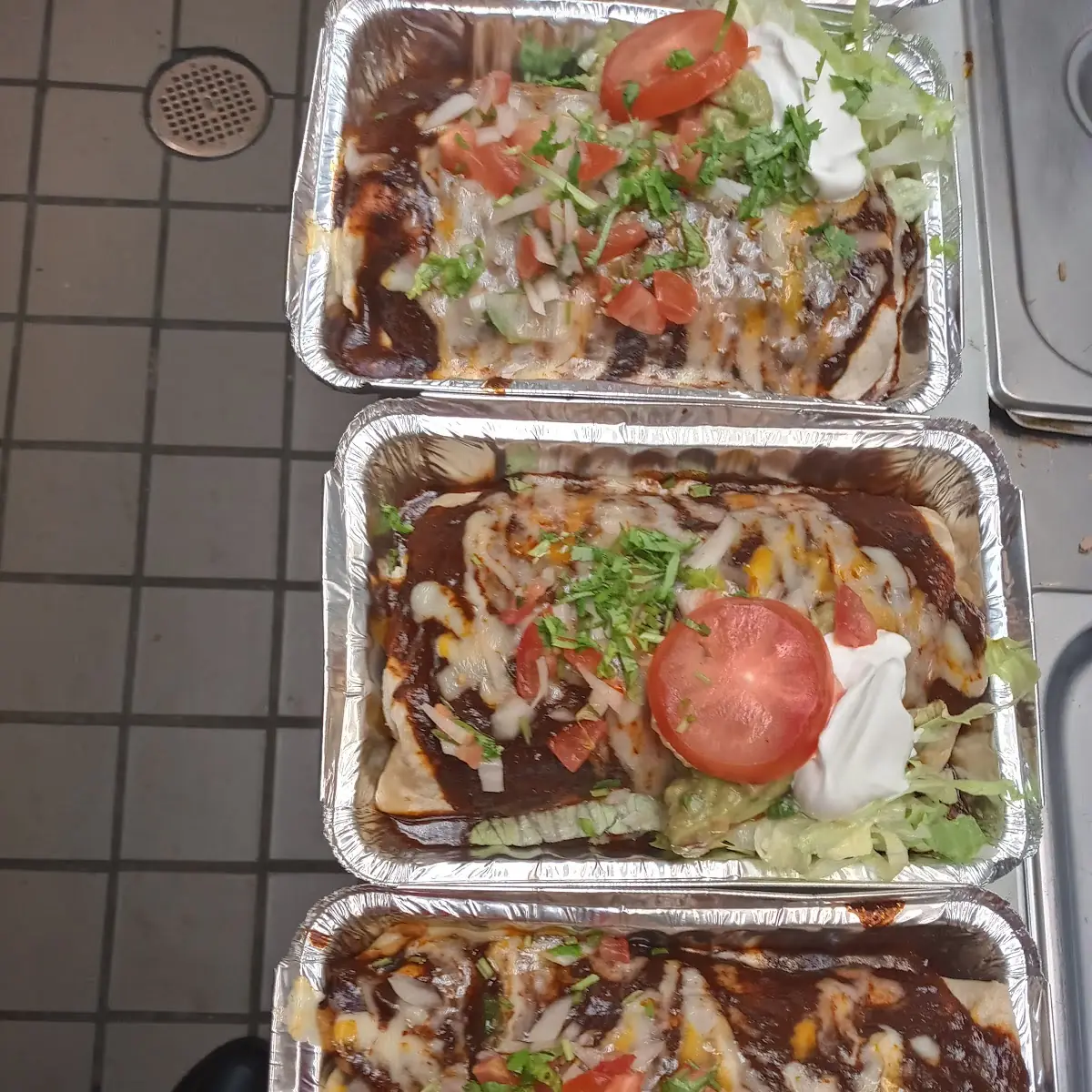 Super Burro Mole Poblano