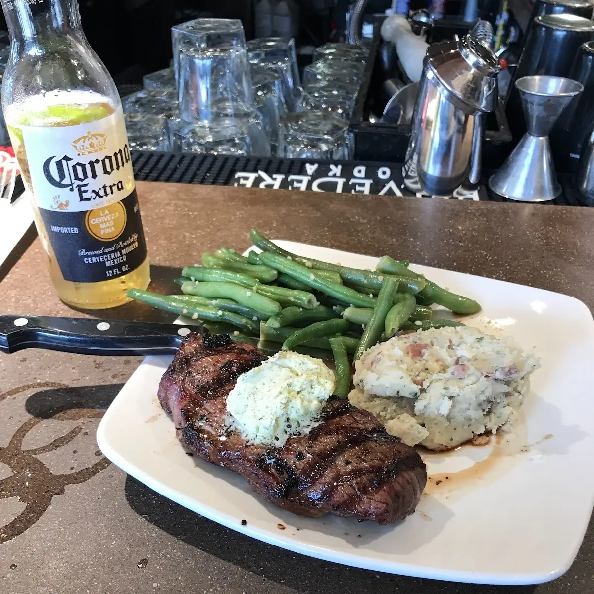 Steak and Blue