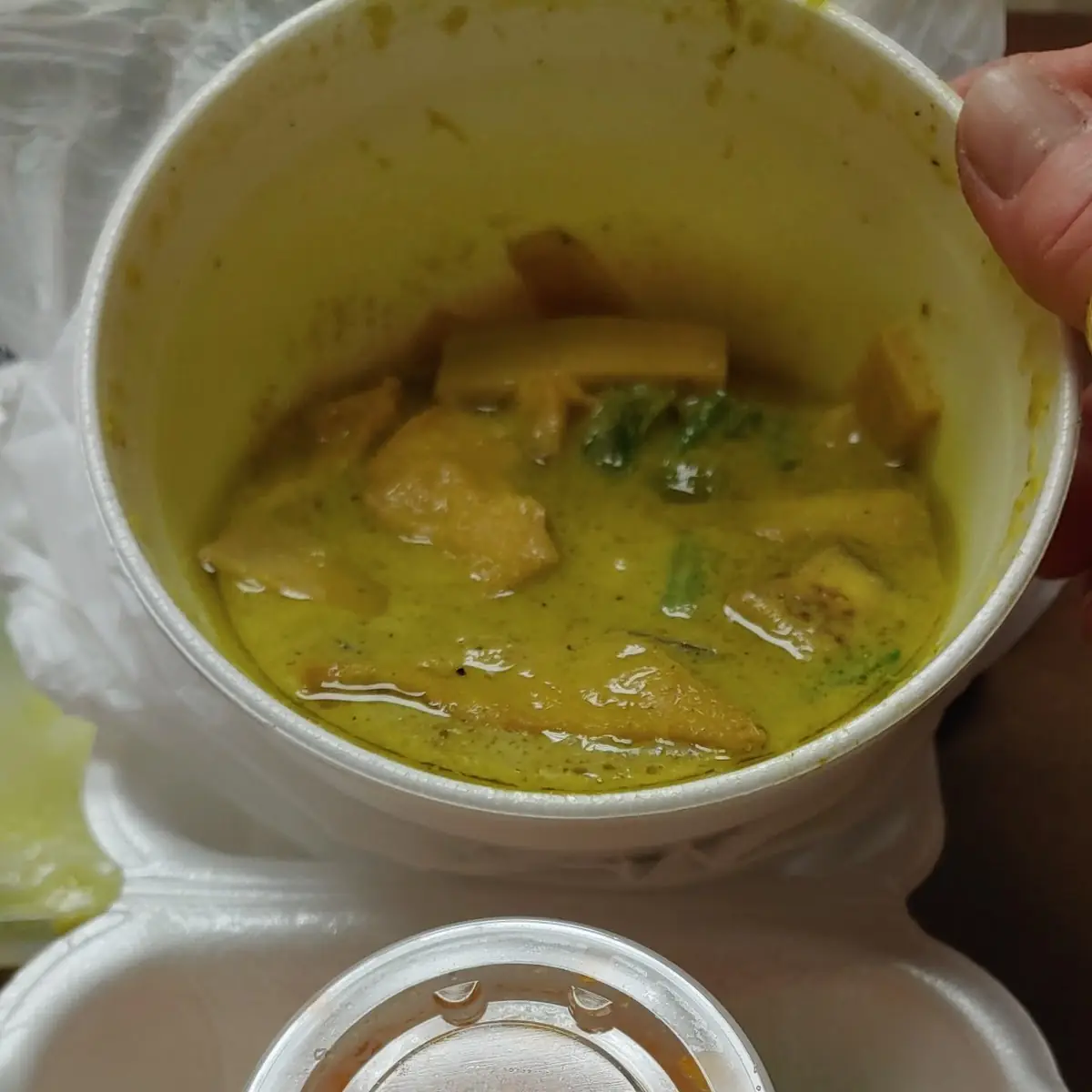 Green Curry Tofu