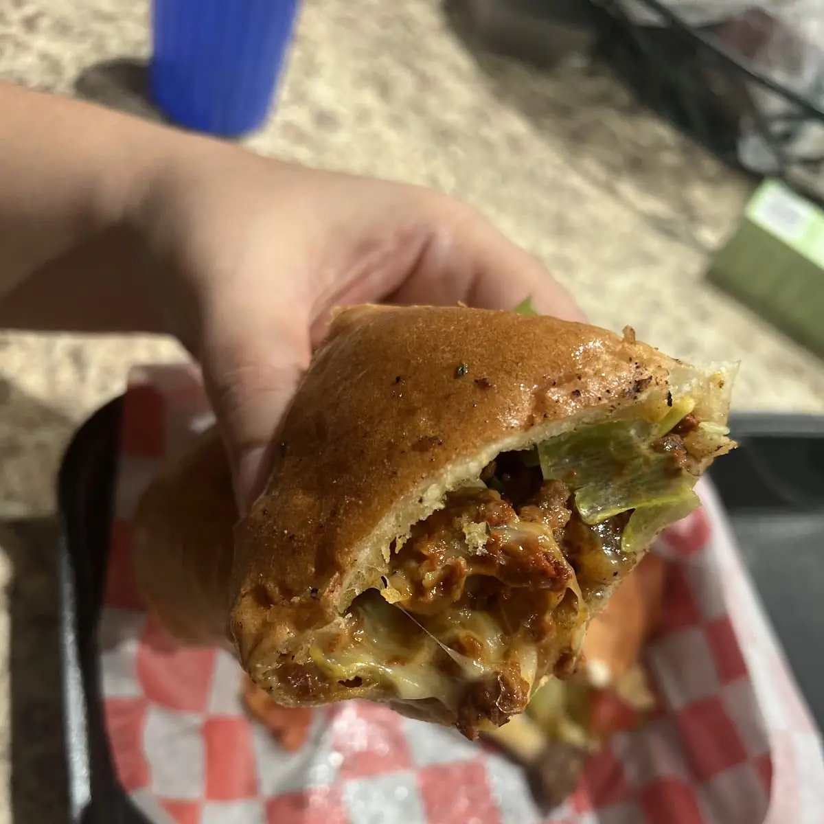 Chopped Cheese Sandwich Combo Fries