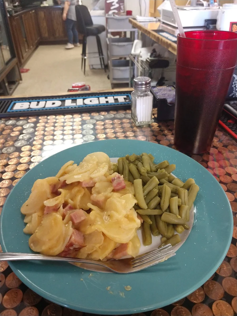 Scallop Potatoes with Ham