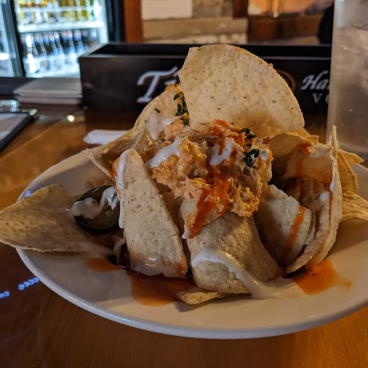 Buffalo Chicken Nachos