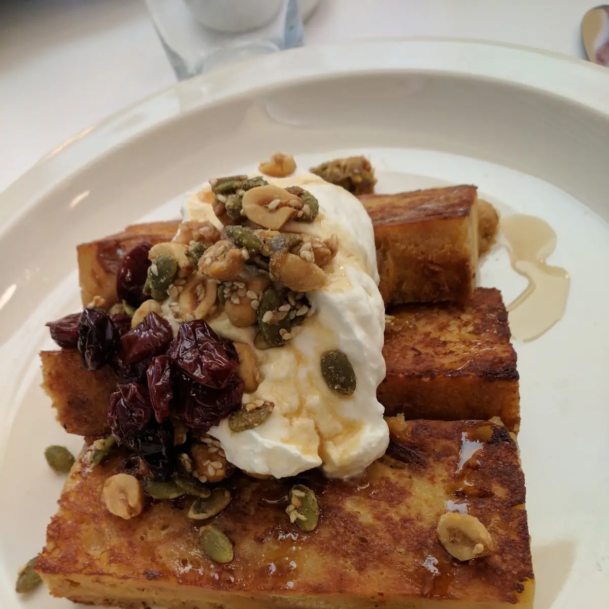 Dulce De Leche Bread Pudding French Toast