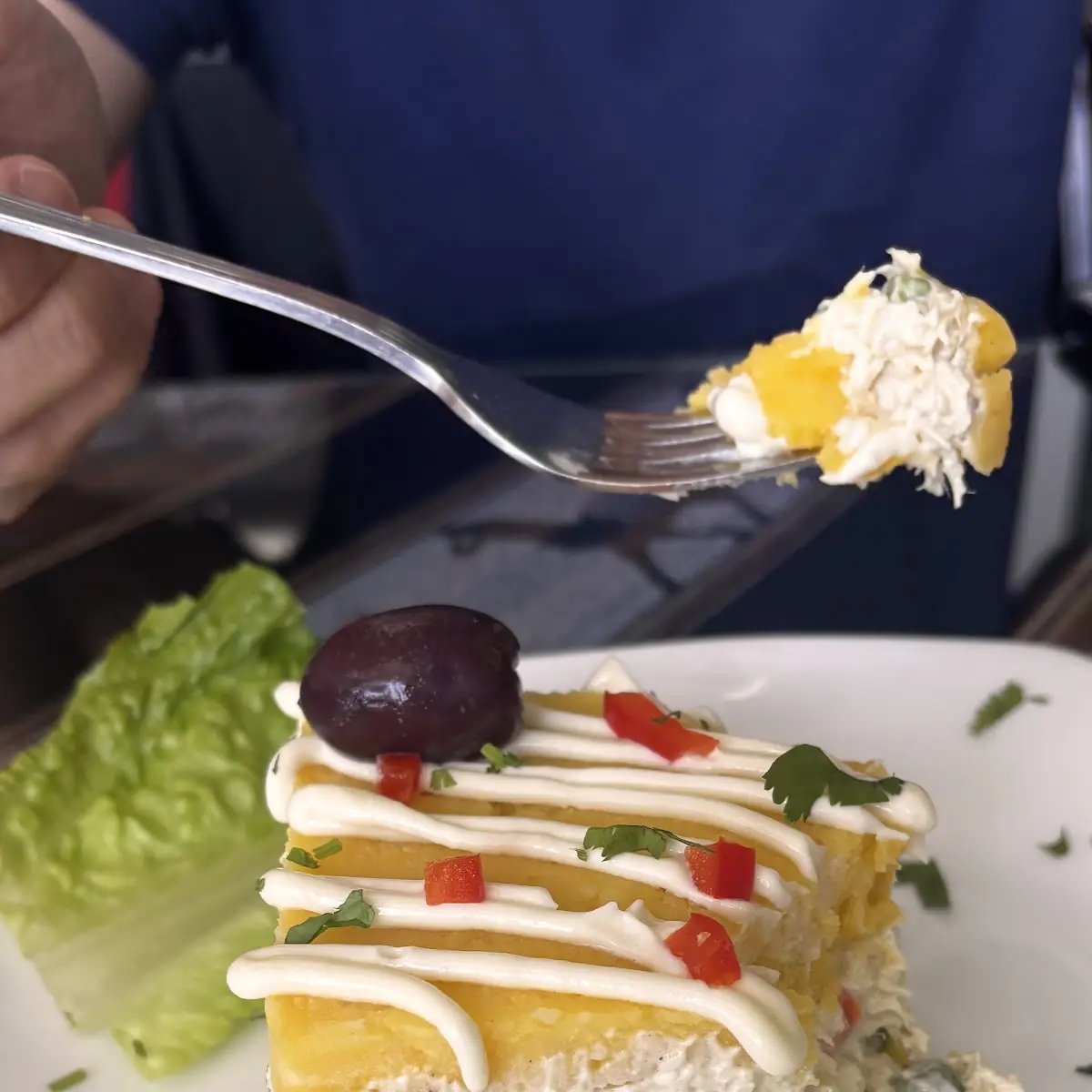 Causa Rellena De Pollo Chicken Stuffed Causa