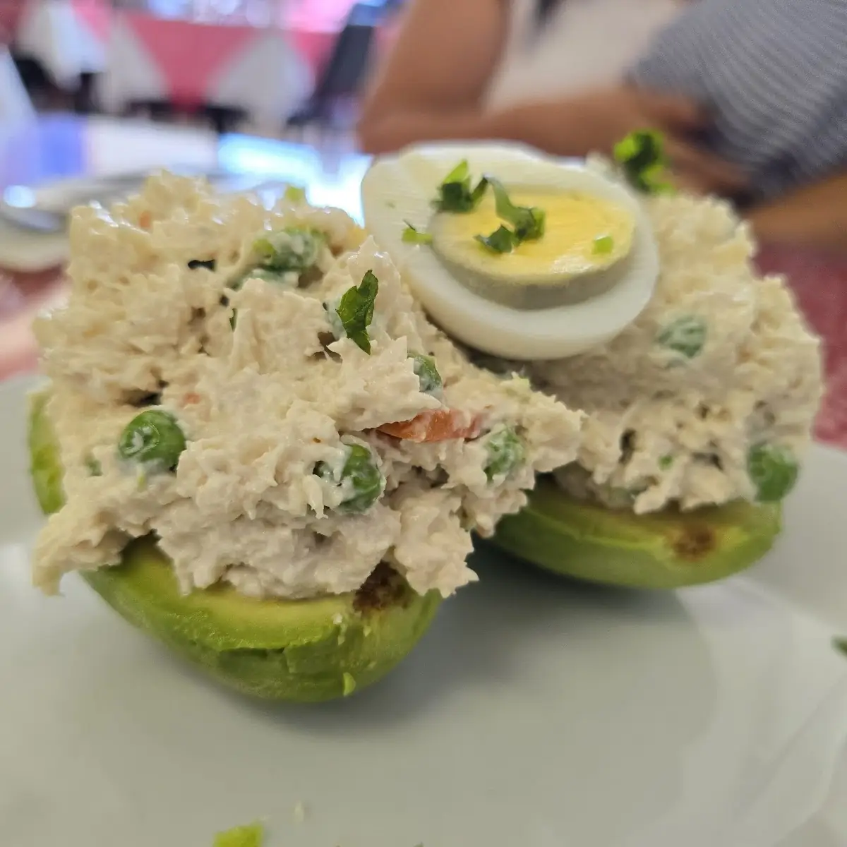Palta Rellena Stuffed Avocado