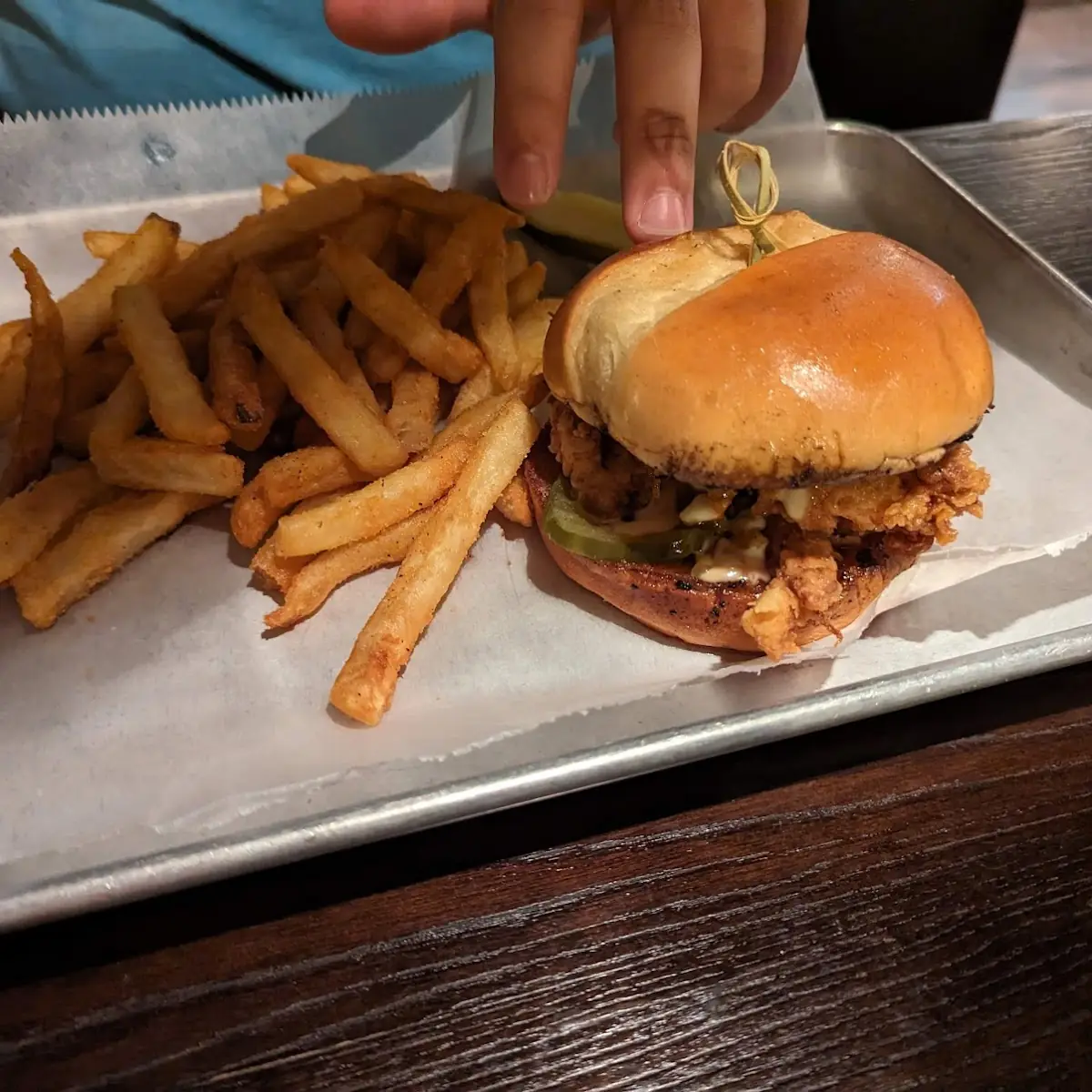 Hot Honey Chicken Sandwich