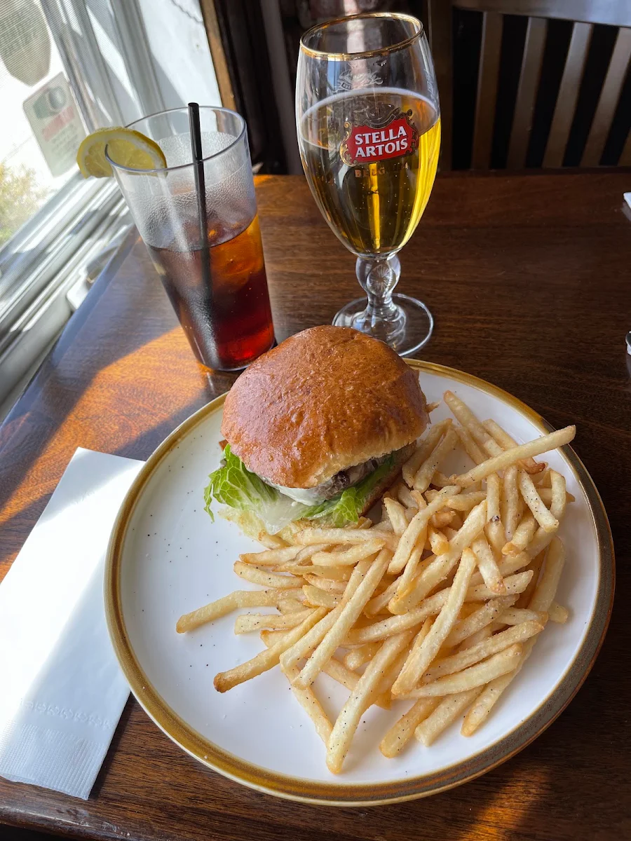 Burger and Fries