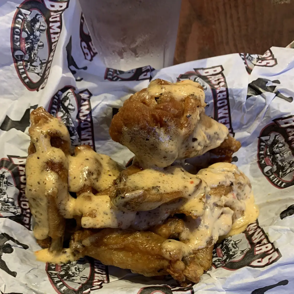Garlic Parmesan Wings