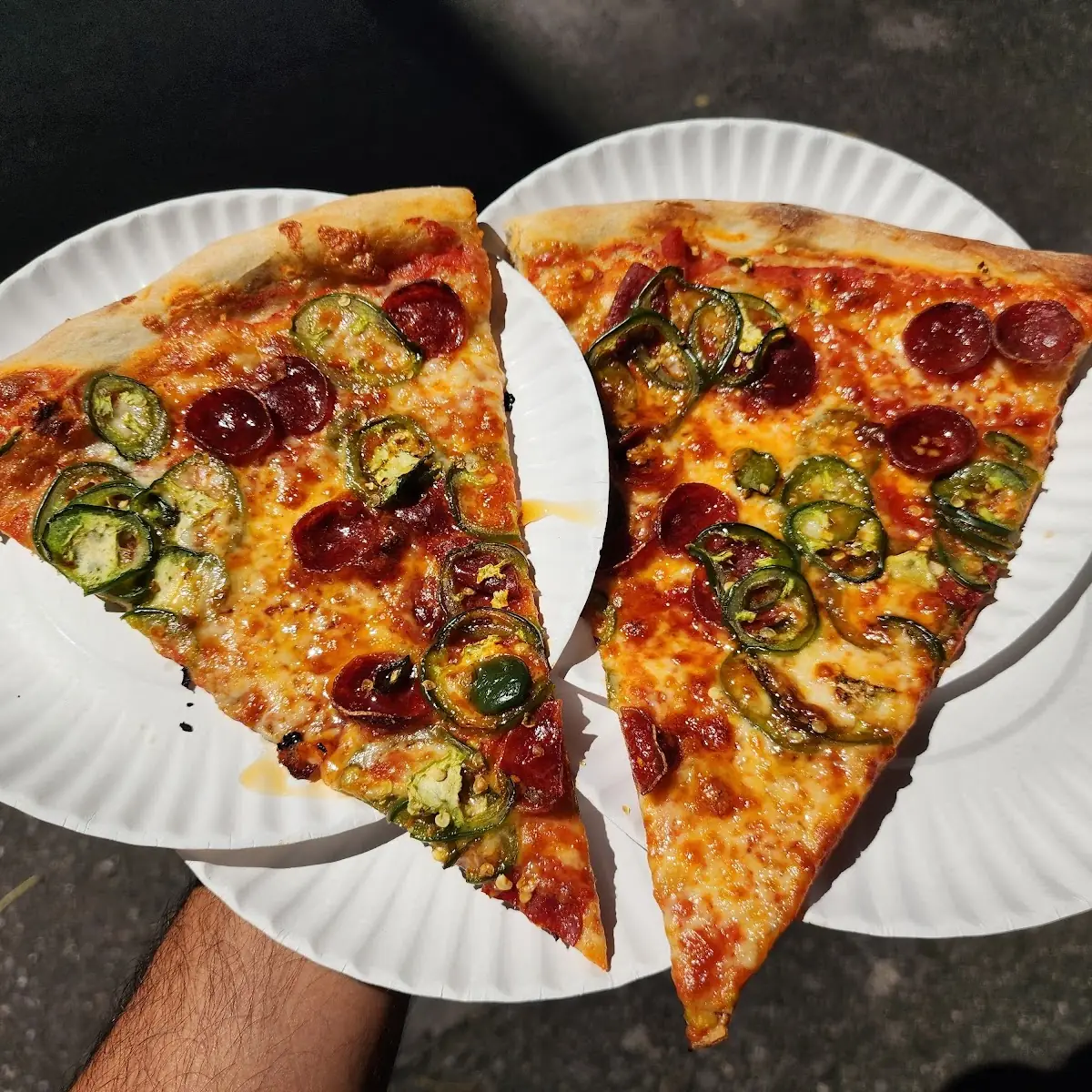 Cheese and Pepperoni Pizza Slices