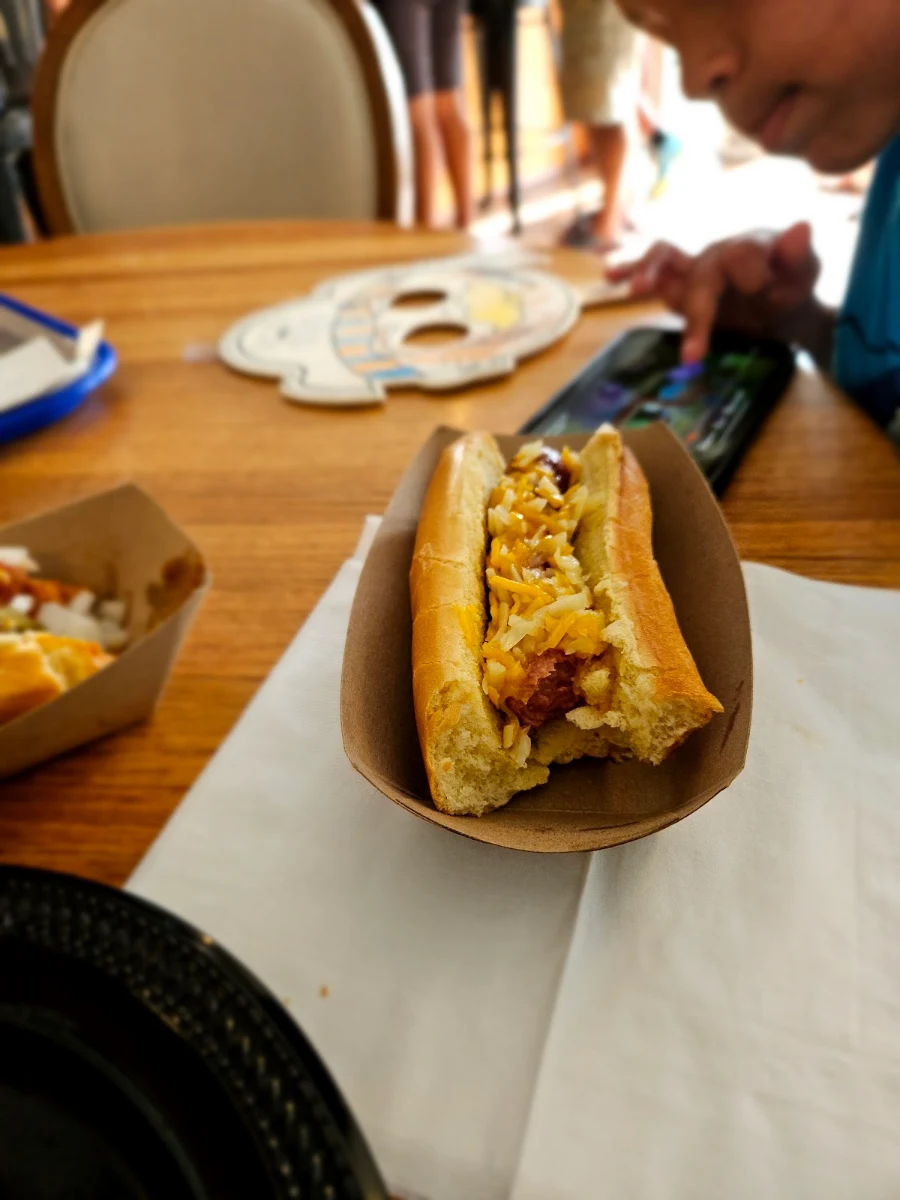 Hot Dog with Cheese