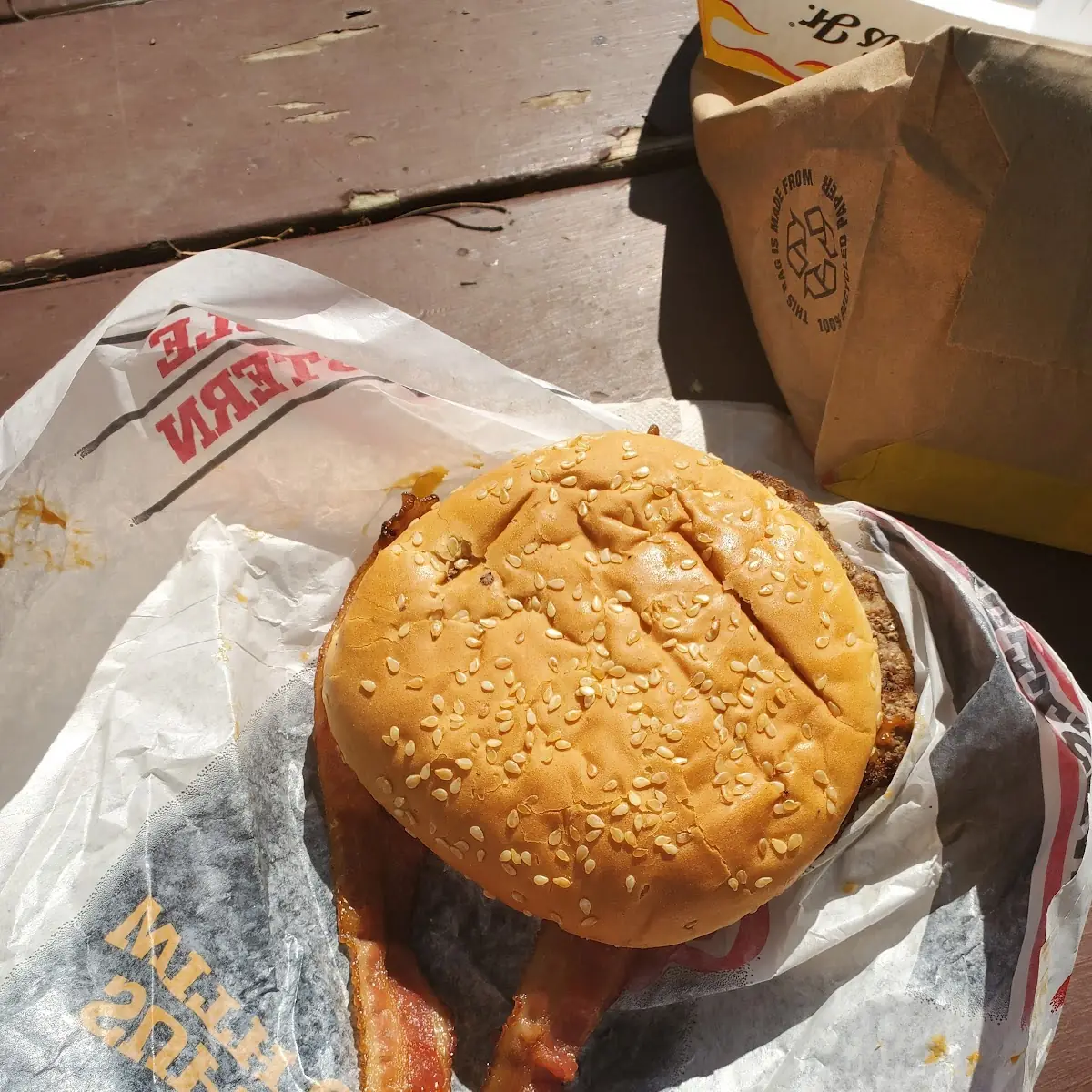 Double Western Bacon Cheeseburger