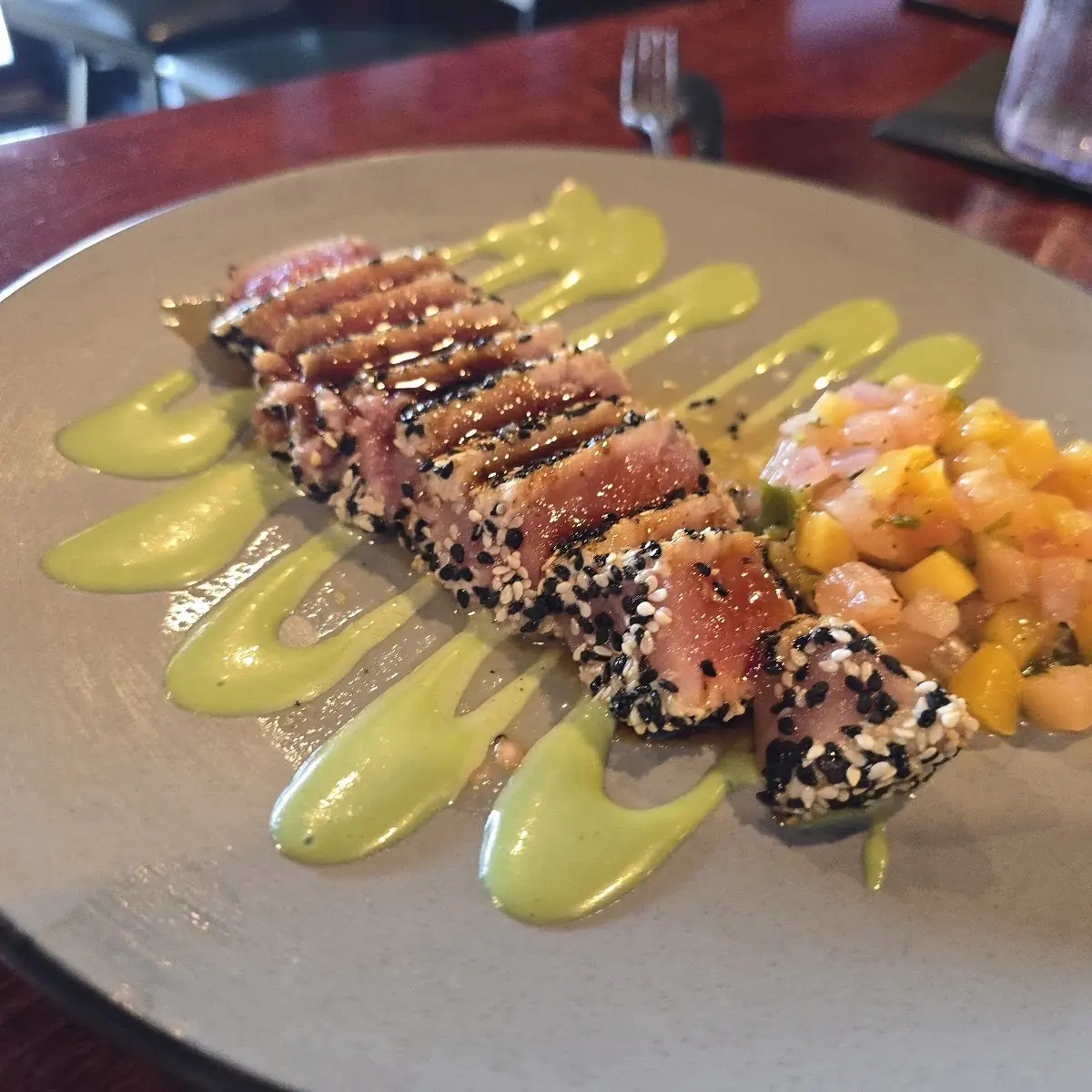 Sesame Crusted Ahi Tuna