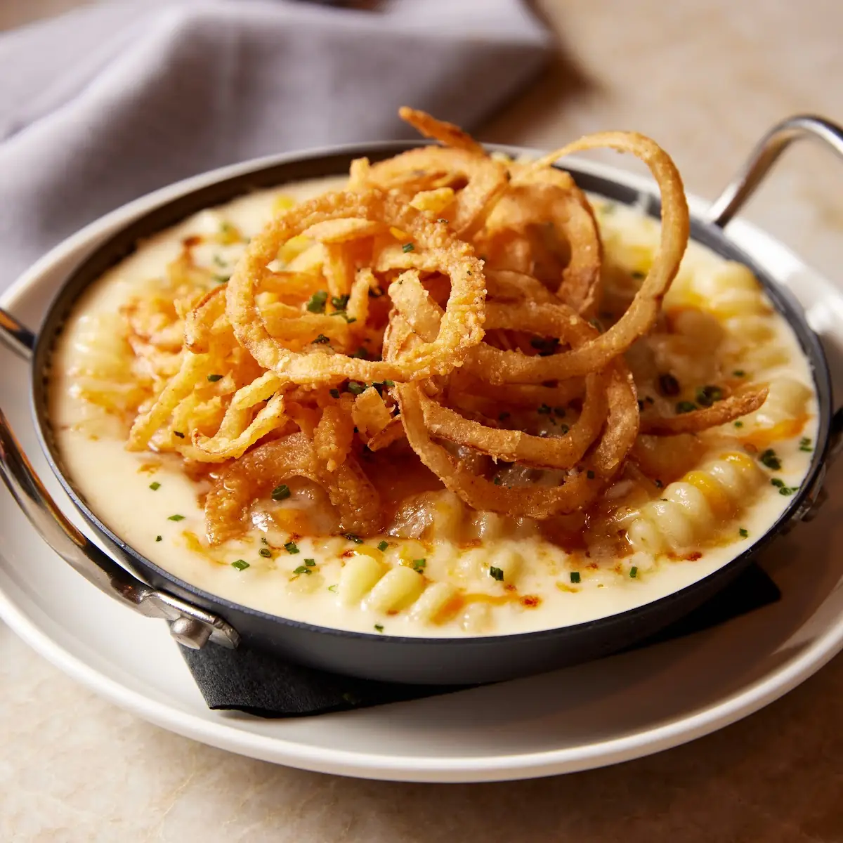 French Onion Mac-N-Cheese