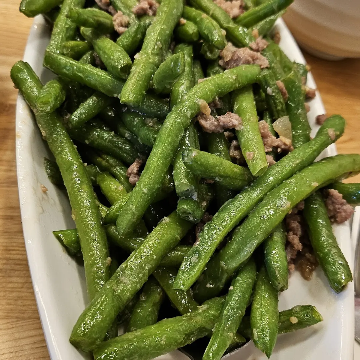 String Bean with Salted Fish