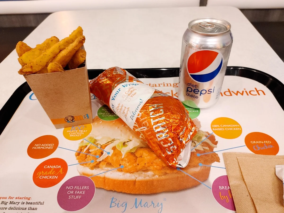 Buffalo Mary Sandwich, Mary Brown's Chicken
