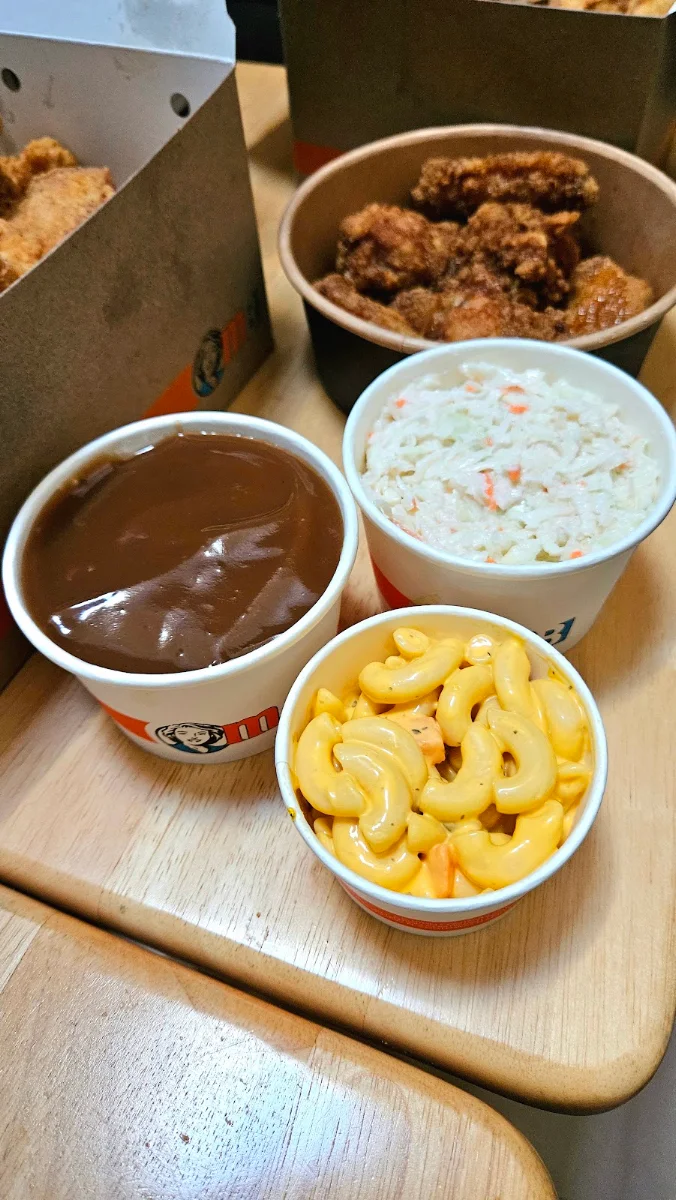 Mac and Cheese Coleslaw, Mary Brown's Chicken