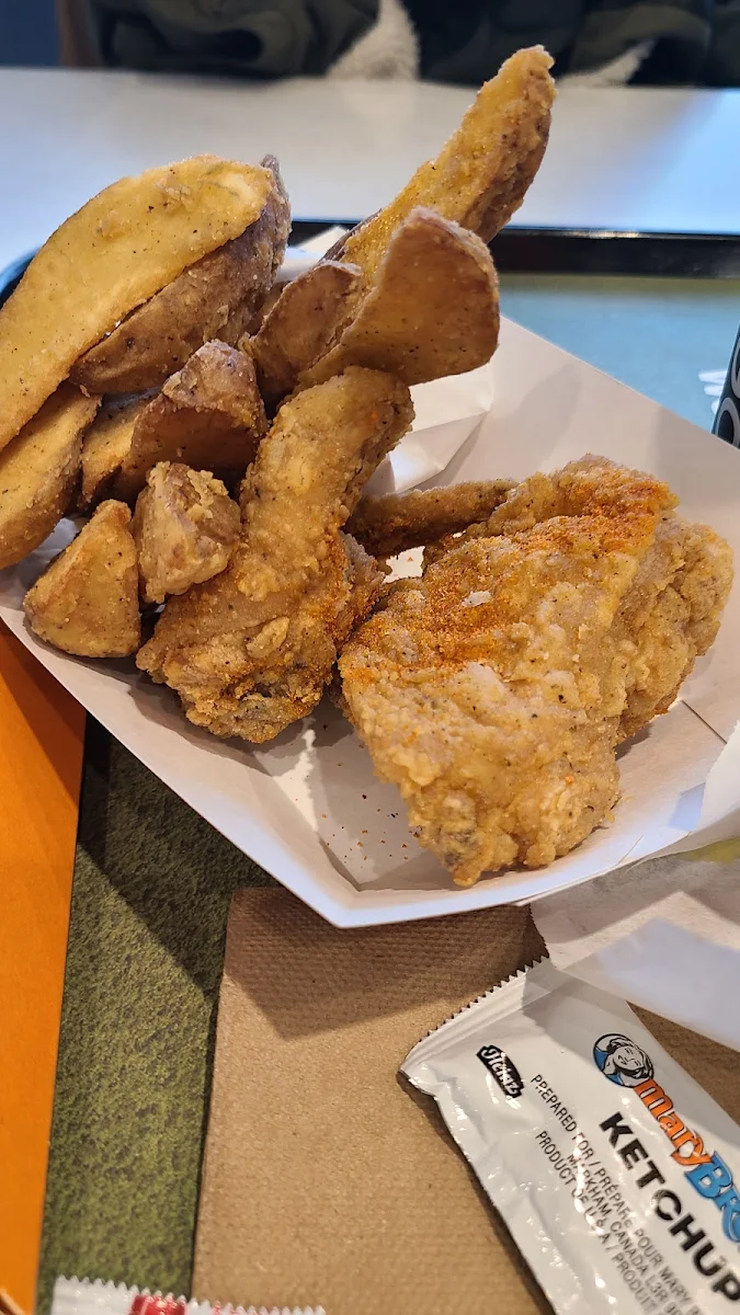 Spicy Chicken Meal, Mary Brown's Chicken