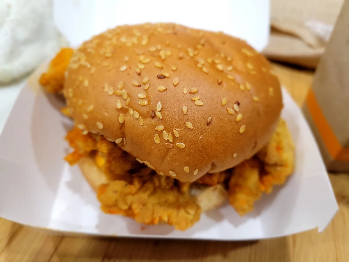 Spicy Chicken Sandwich, Mary Brown's Chicken