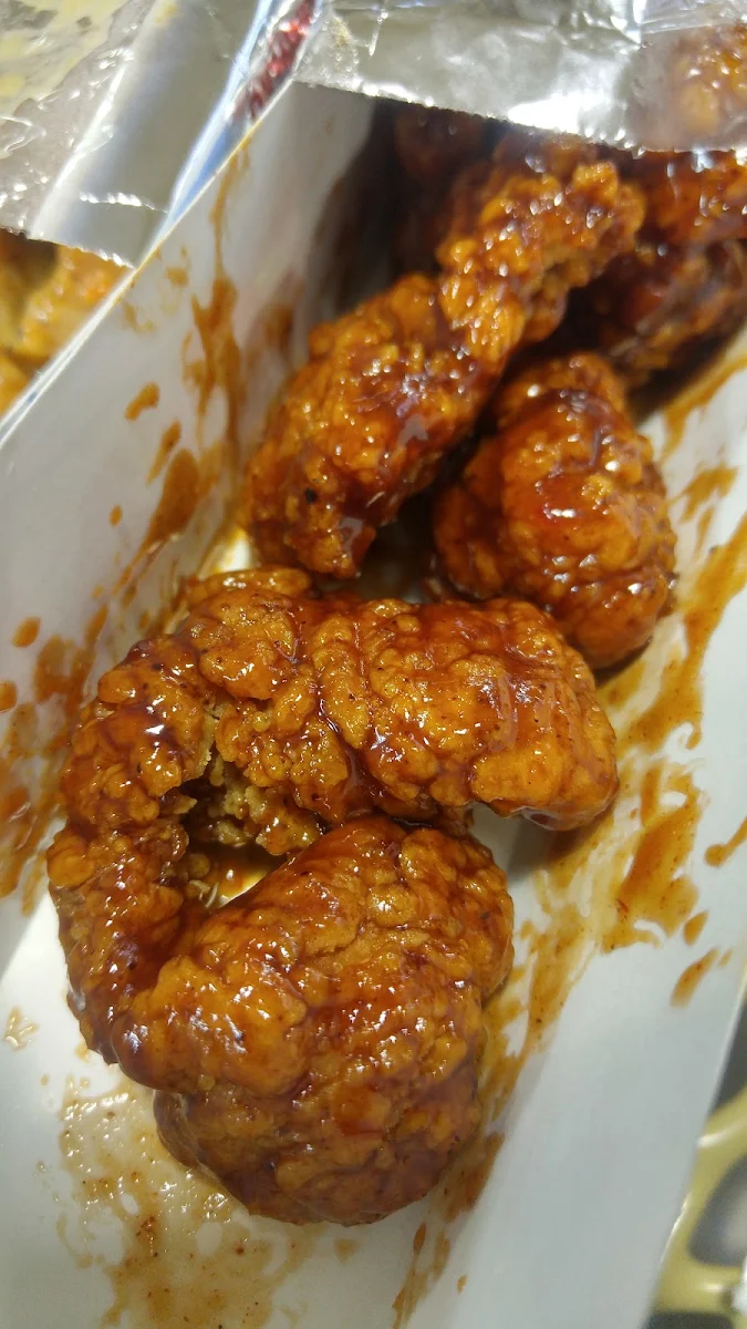 Honey BBQ Boneless Chicken Wings