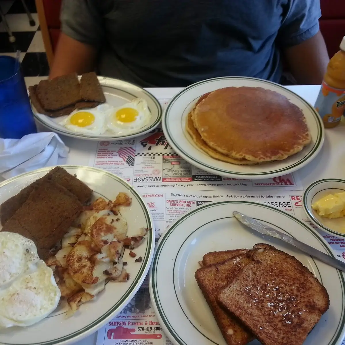 The Big Trucker Breakfast Platter