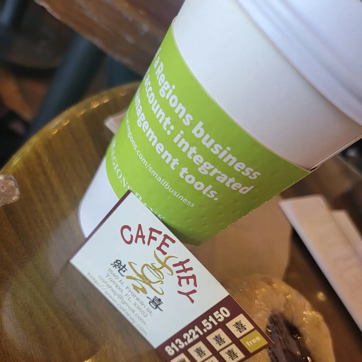 Iced Cafe Con Leche