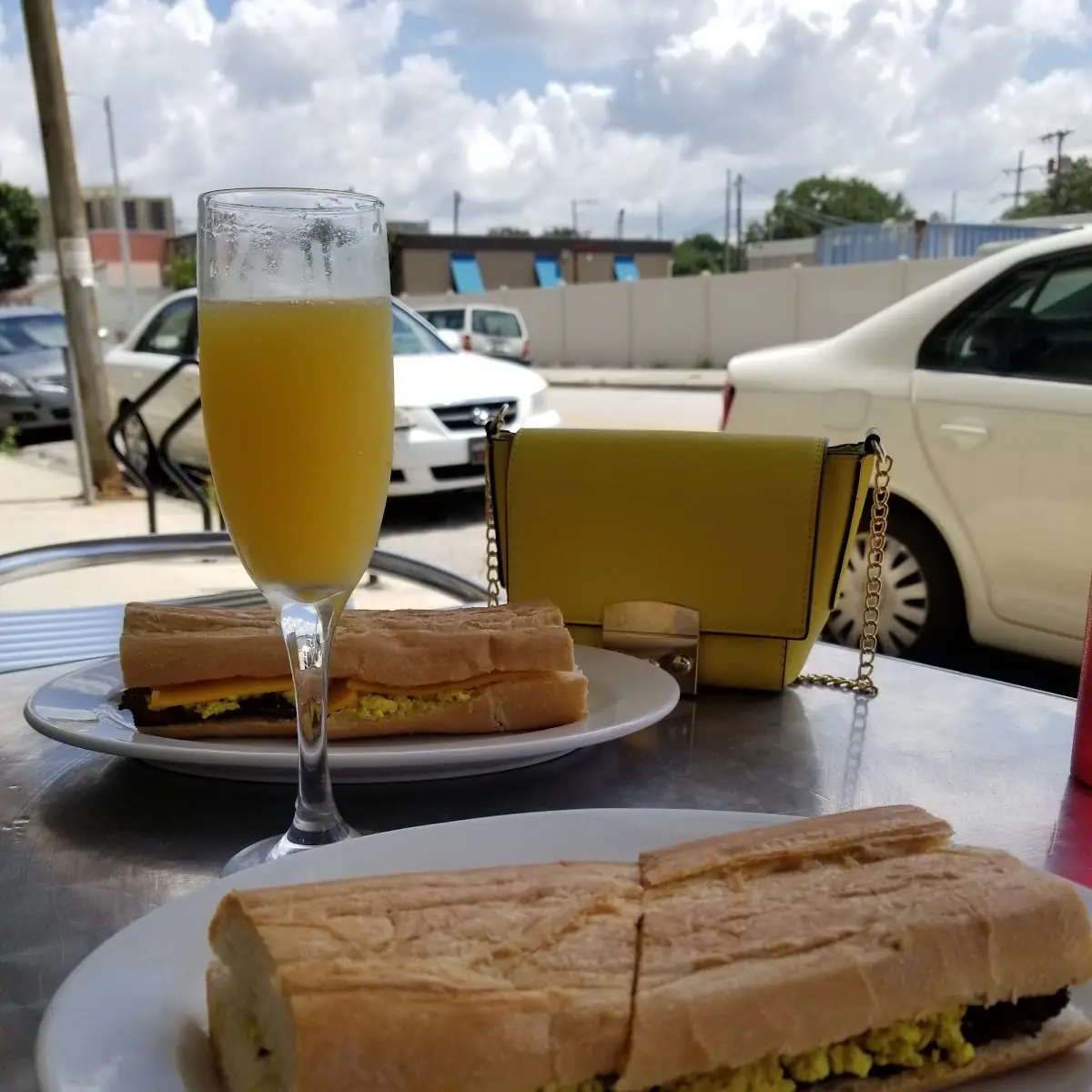 Vegan Tofu Scrambled Eggs and Vegan Bacon Cuban Bread